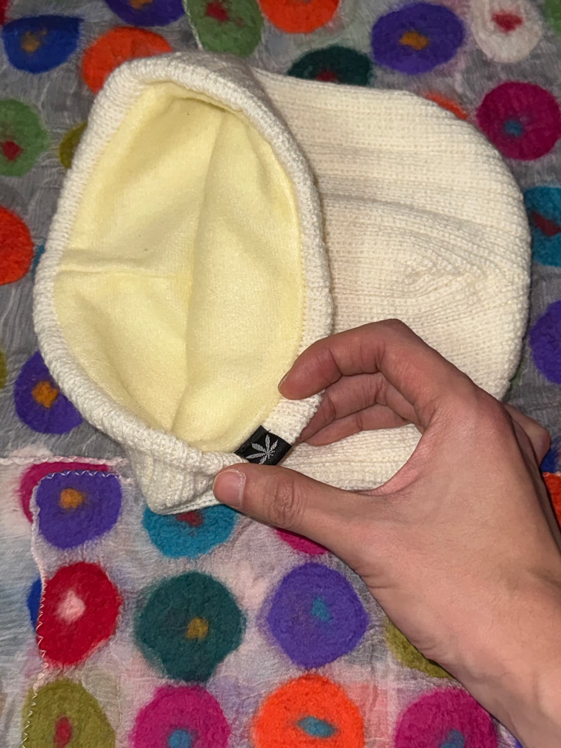 Marijuana Cannabis Fleece Lined Beanie 상품이미지9