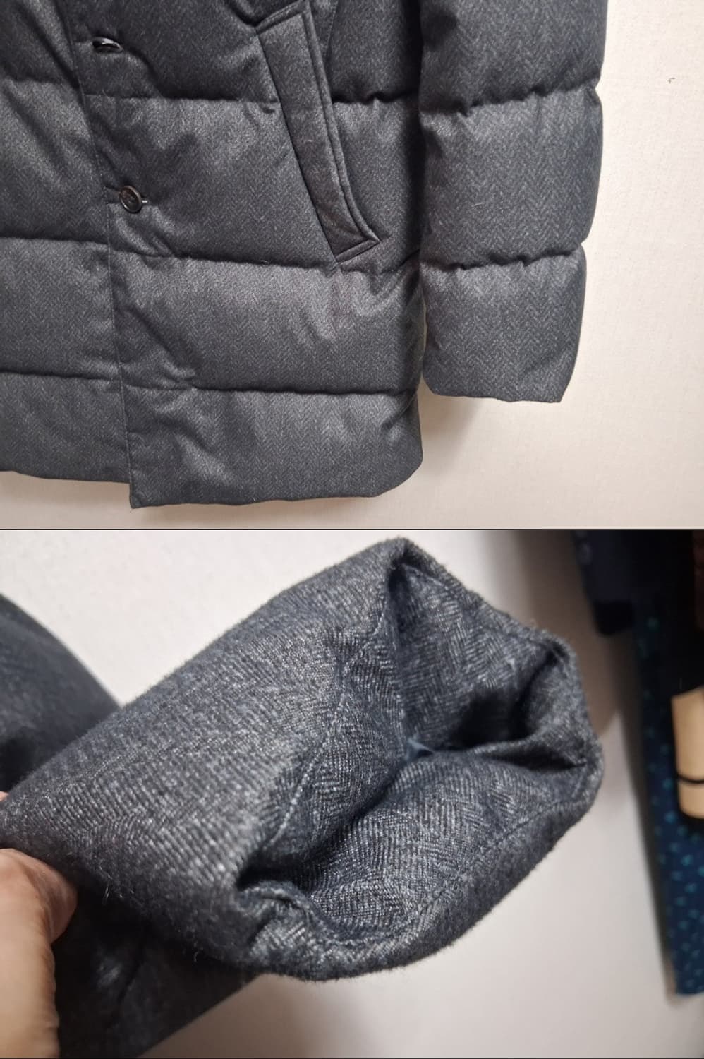 까스텔바작 남성  다운하프패딩코트 남성95 슬림형
 상품이미지5