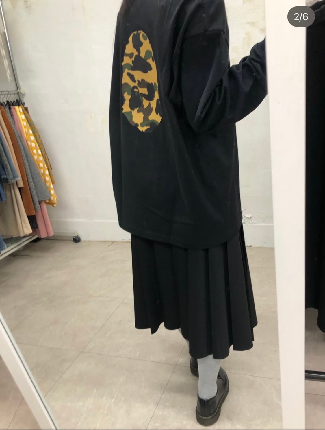 [새상품]베이프 롱슬리브 상품이미지2