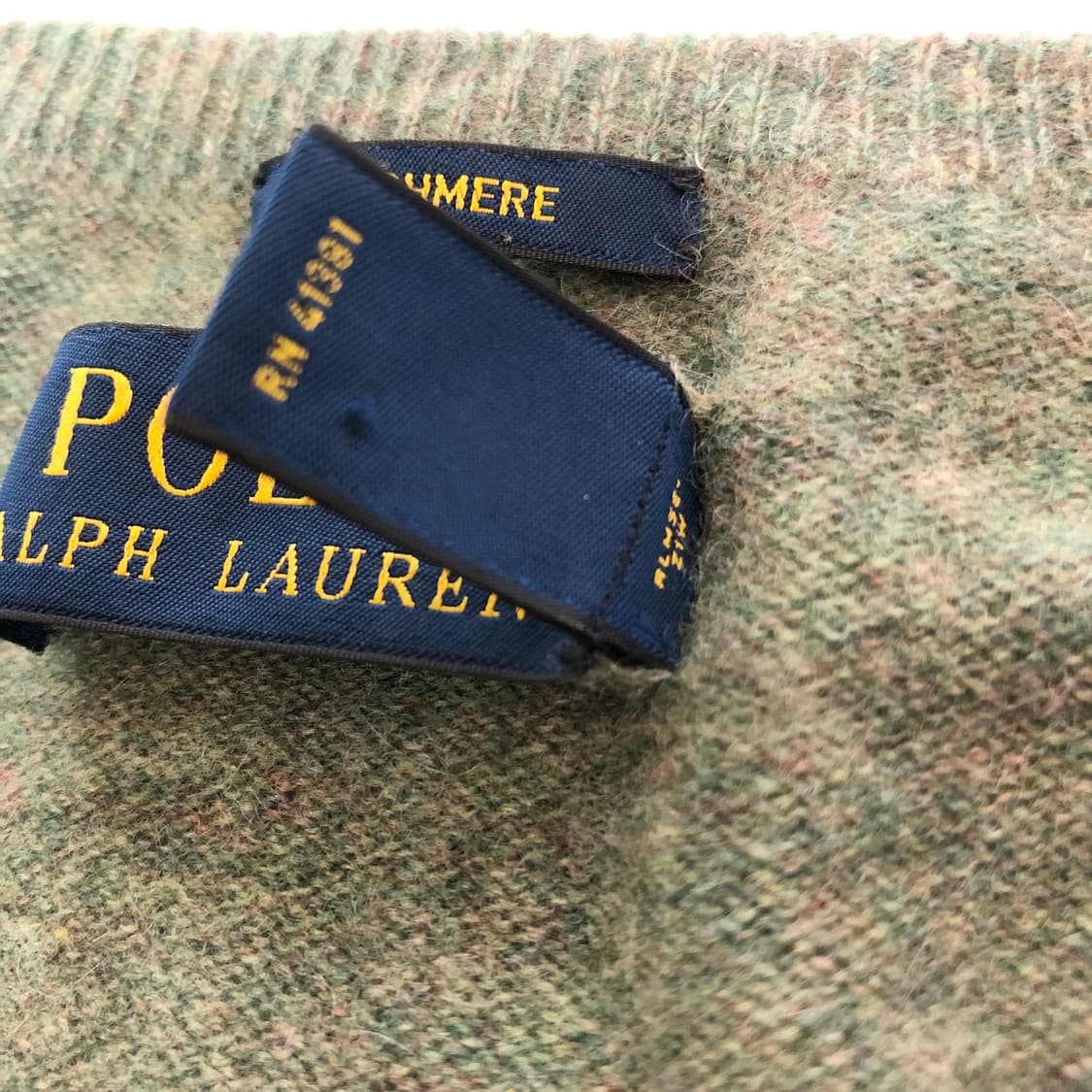 폴로 랄프로렌 캐시미어 니트 M 상품이미지3