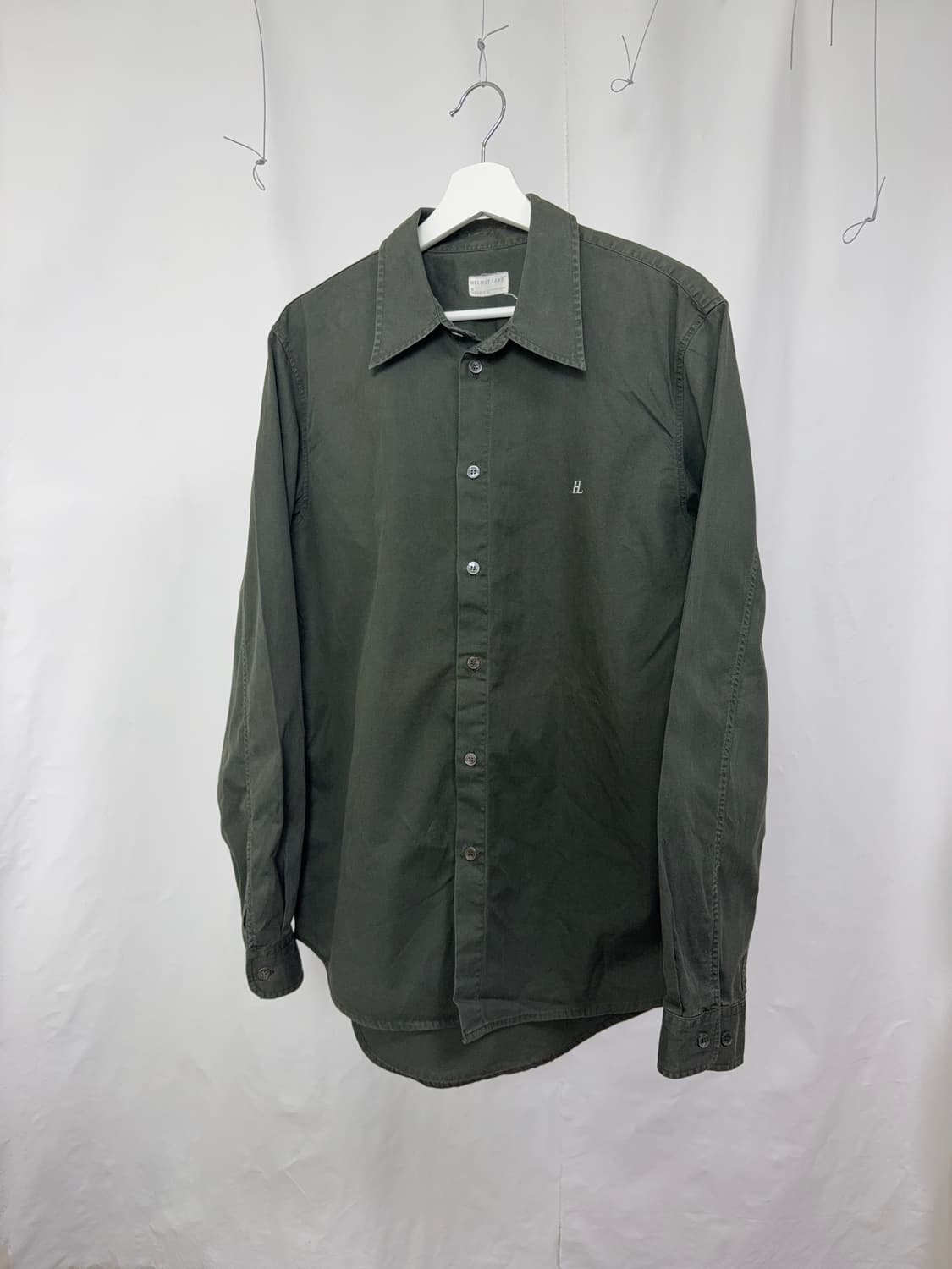 Helmut lang 1998 HL logo shirt 상품이미지3