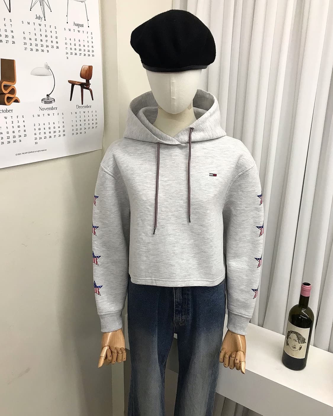 타미 크롭 후드티 상품이미지6