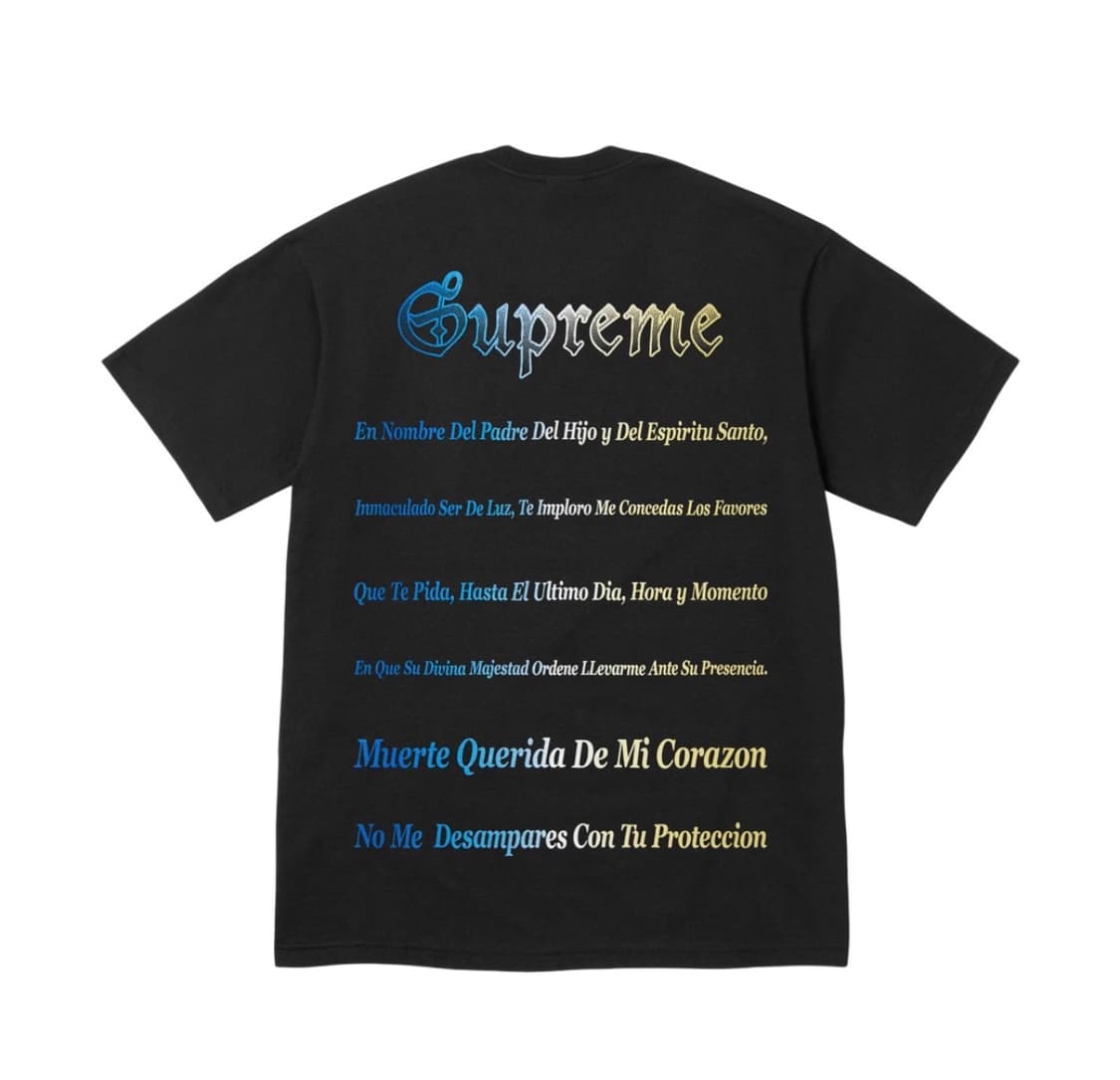 슈프림 그림 리퍼 티셔츠 블랙 - 26SS 상품이미지2