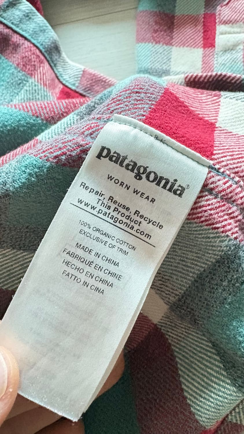 파타고니아 빈티지 플라넬 셔츠-L 상품이미지4