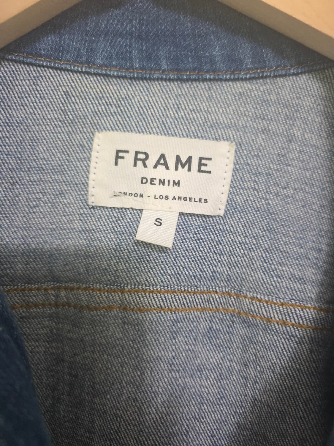 프레임 FRAME WALTHAM WAY 데님자켓 청자켓 S 상품이미지3