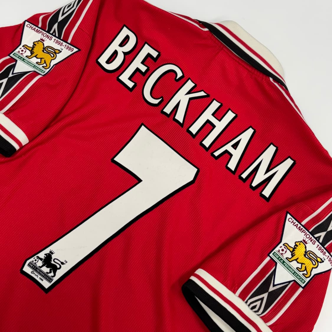 엄브로 98 00 맨체스터 유나이티드 홈 베컴 유니폼  상품이미지9