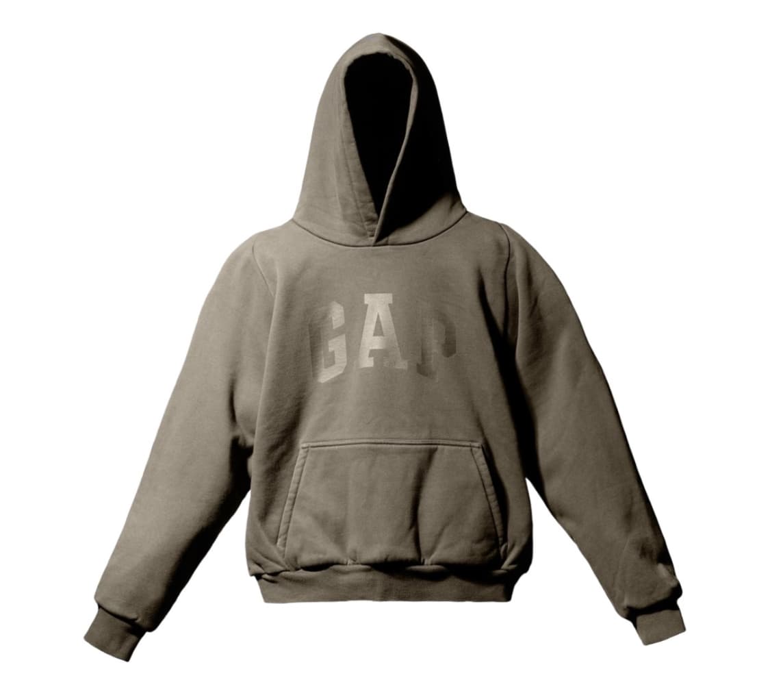 이지 갭 엔지니어드 바이 발렌시아가 도브 슈렁큰 후드 베이지 M 상품이미지2