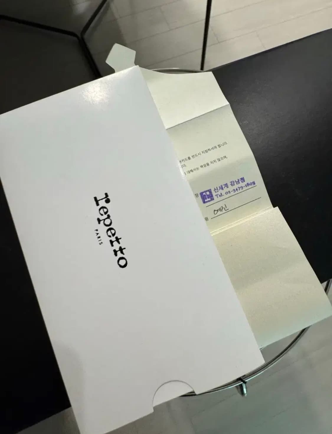 레페토 메리제인 플랫슈즈 (로즈) 레드 38 상품이미지8