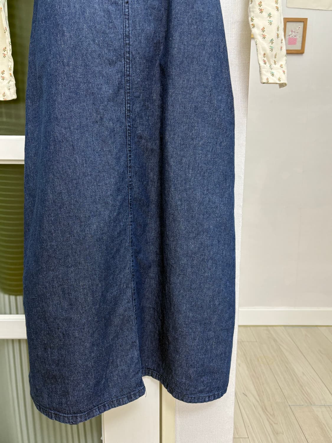 데님 롱 원피스 상품이미지3