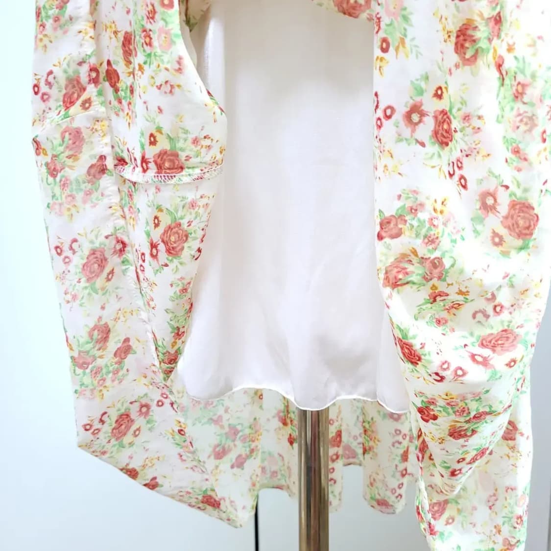 일본빈티지 플로랄 쉬폰원피스 상품이미지5