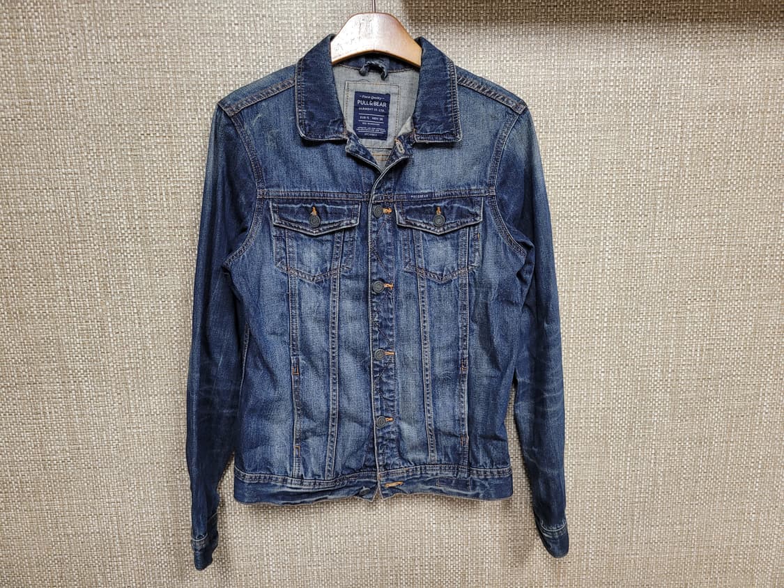 S 95사이즈 풀앤베어 데님자켓 청자켓 상품이미지1