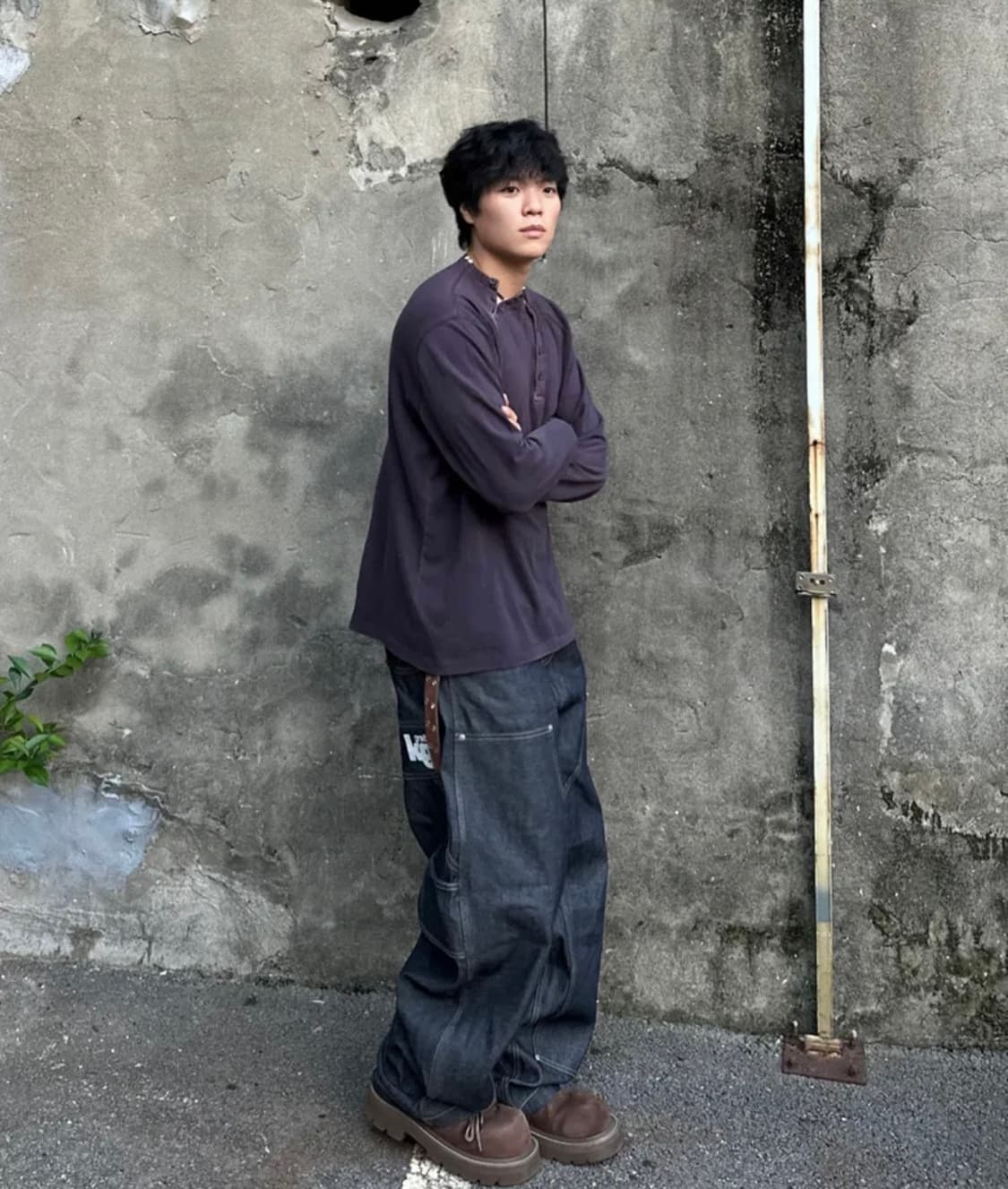 2사이즈[GRAILZ X KOIN SEOUL] 카펜더데님 인디고 상품이미지5