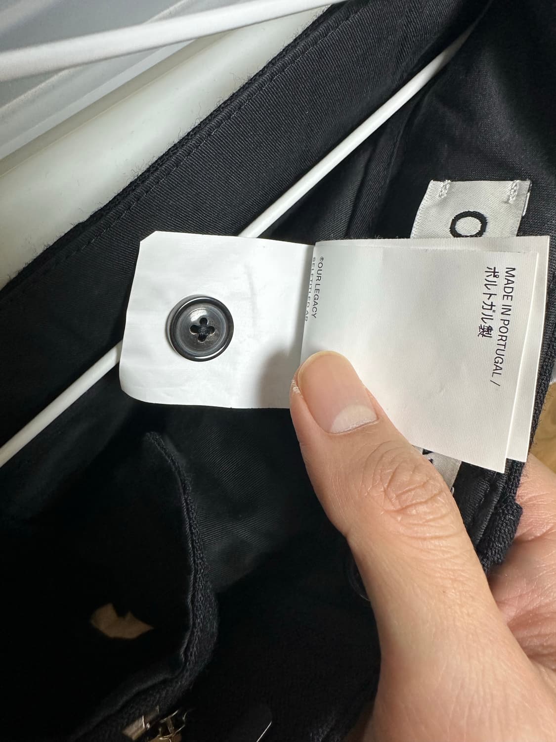 아워레가시 바로우 울 치노팬츠 46 상품이미지4