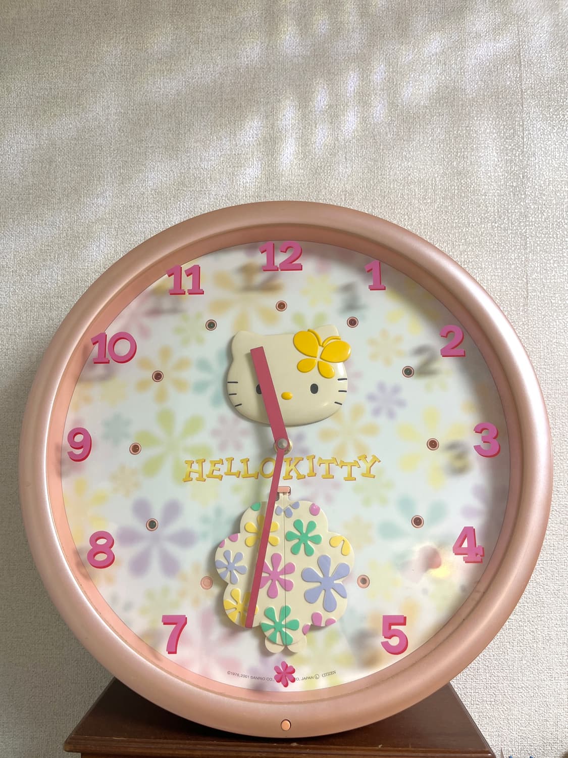 희귀 매물 키티 대형 시계 (노래0) 상품이미지1