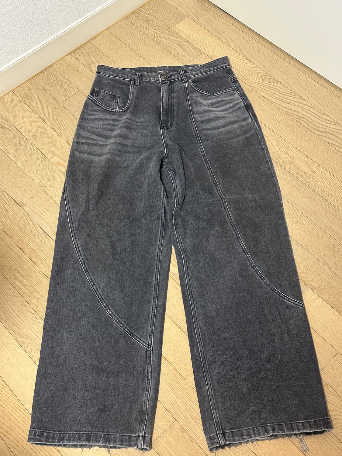 dnsr 블랙 wavy 진 (L) 상품이미지1