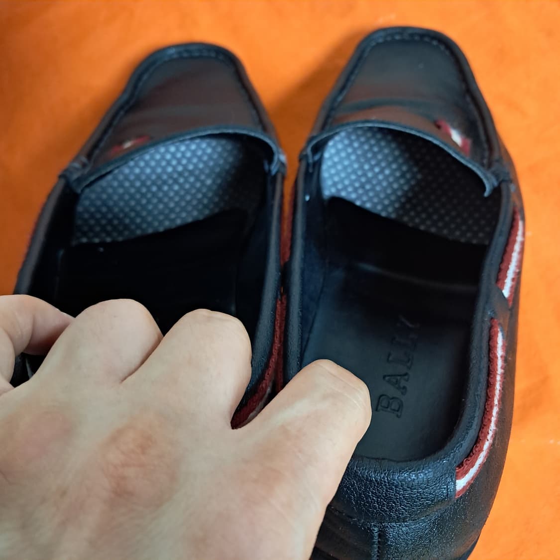 Bally 발리 가죽 로퍼 38.5(약 250~255) 상품이미지9