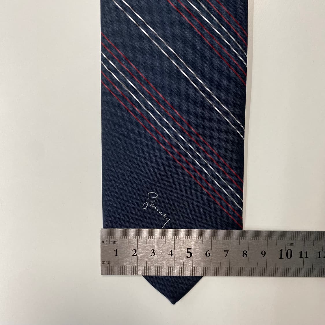 지방시 심플로고 정품 명품넥타이 (GIVENCHY) 7.7cm 상품이미지7