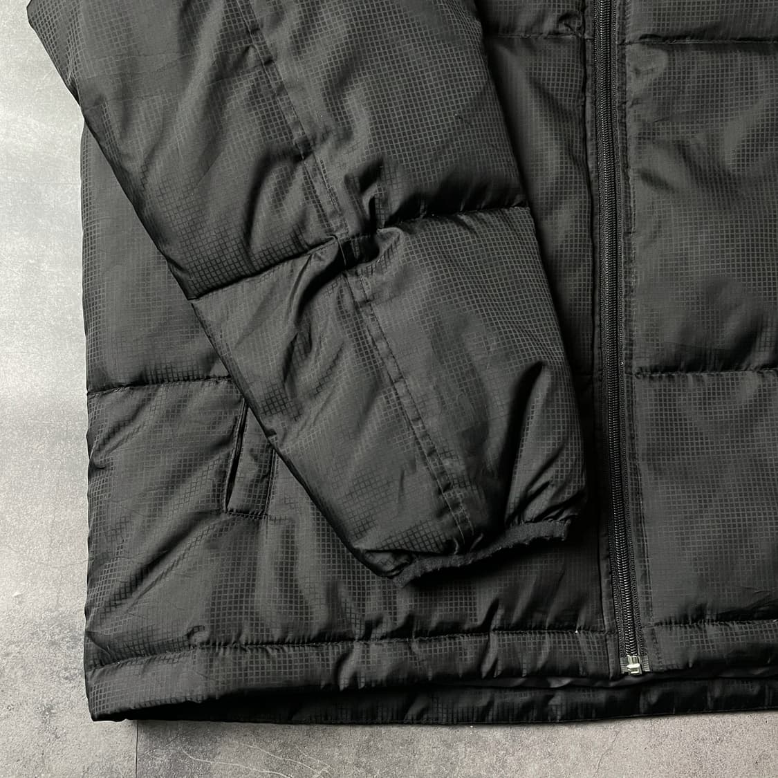 CHAMPION 챔피온 빈티지 블랙 다운자켓 A00330 상품이미지3