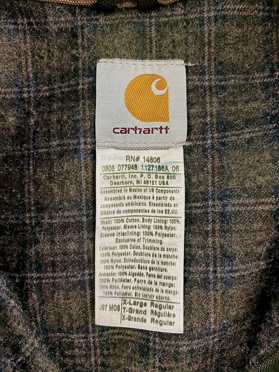 칼하트 J97 mos 상품이미지8