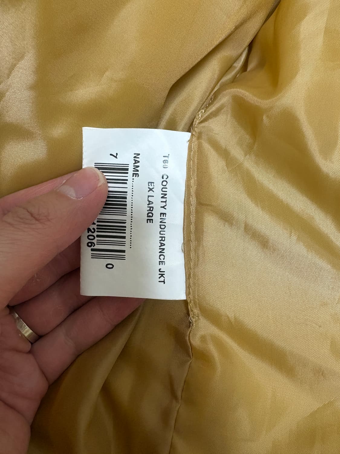 바버 논왁스 카운티 인듀어런스 패딩 자켓 상품이미지5