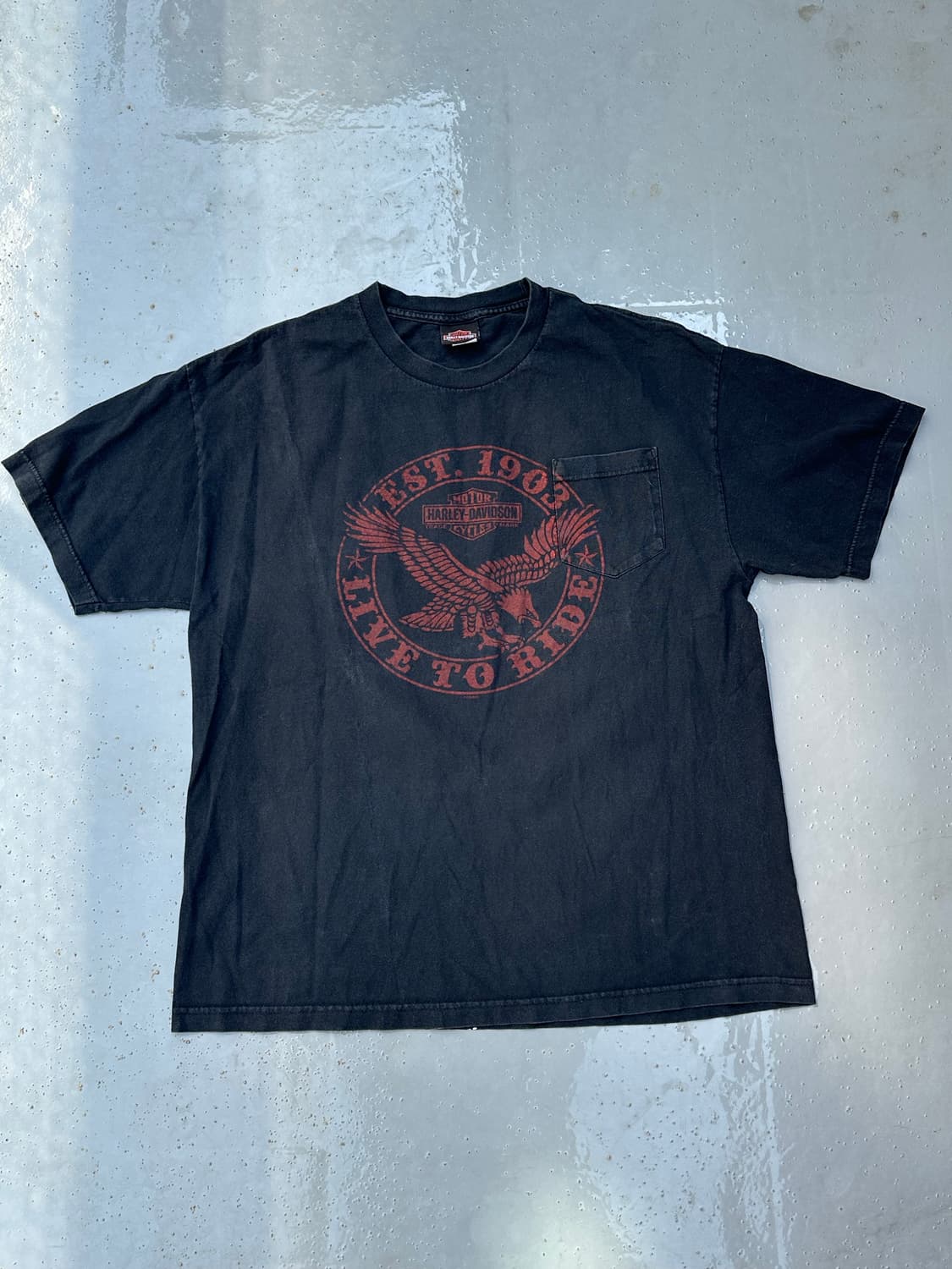 [할리데이비슨] •Vintage Hillbilly Tee 상품이미지1