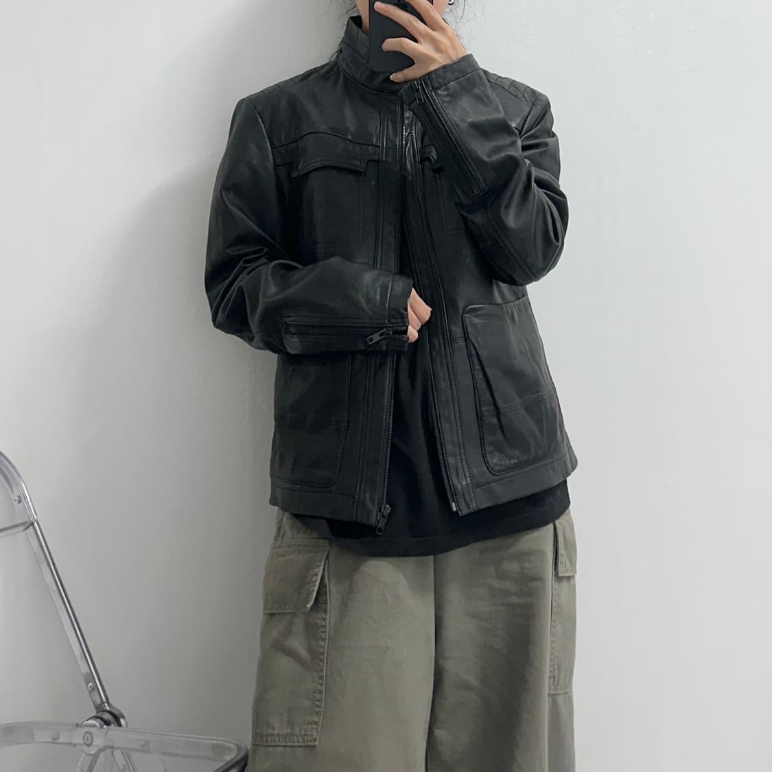 BLANK5 SPACE 양가죽 자켓 상품이미지3