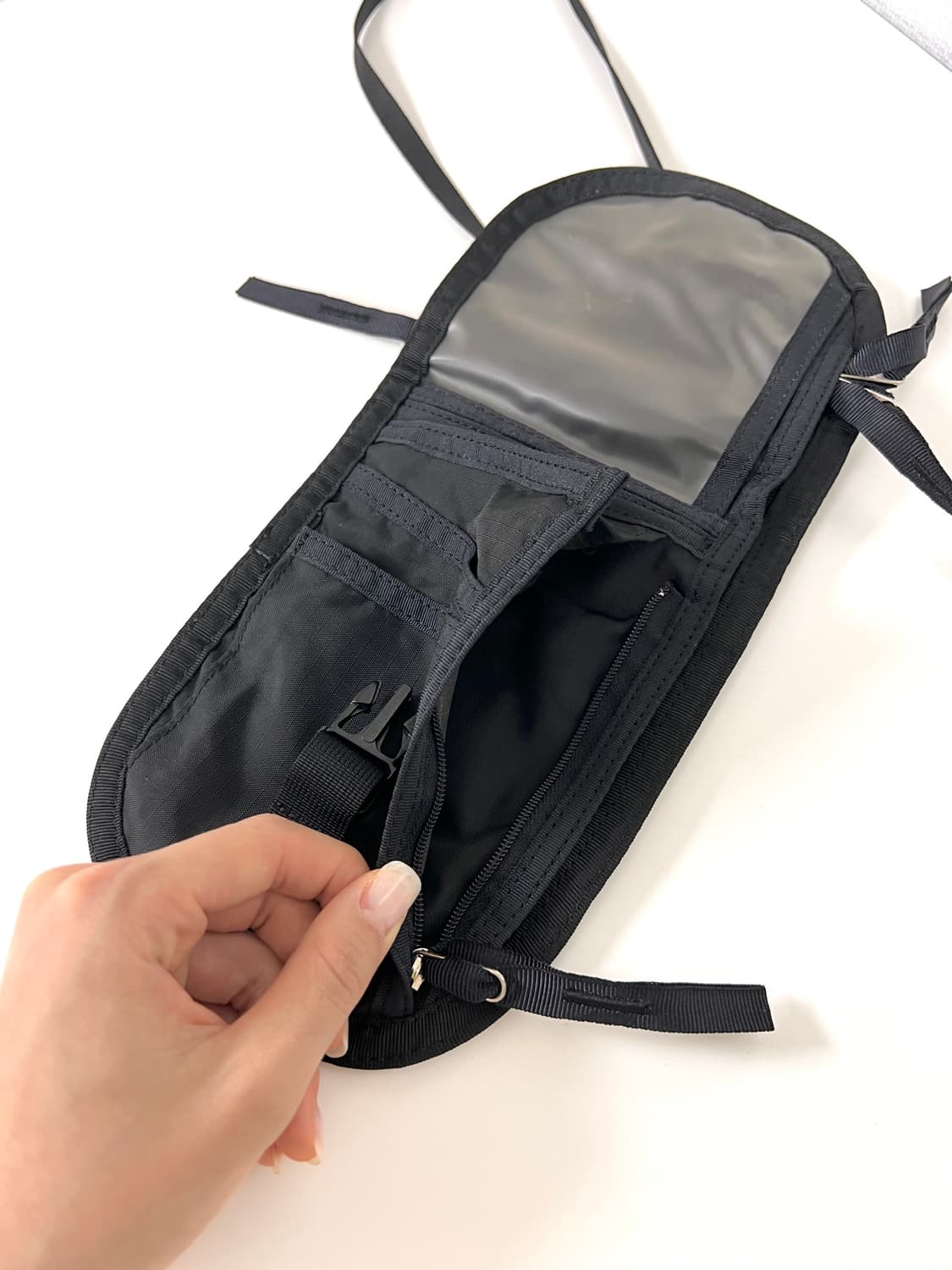 PORTER-CROSSBODY WALLET BAG(Black) 상품이미지5
