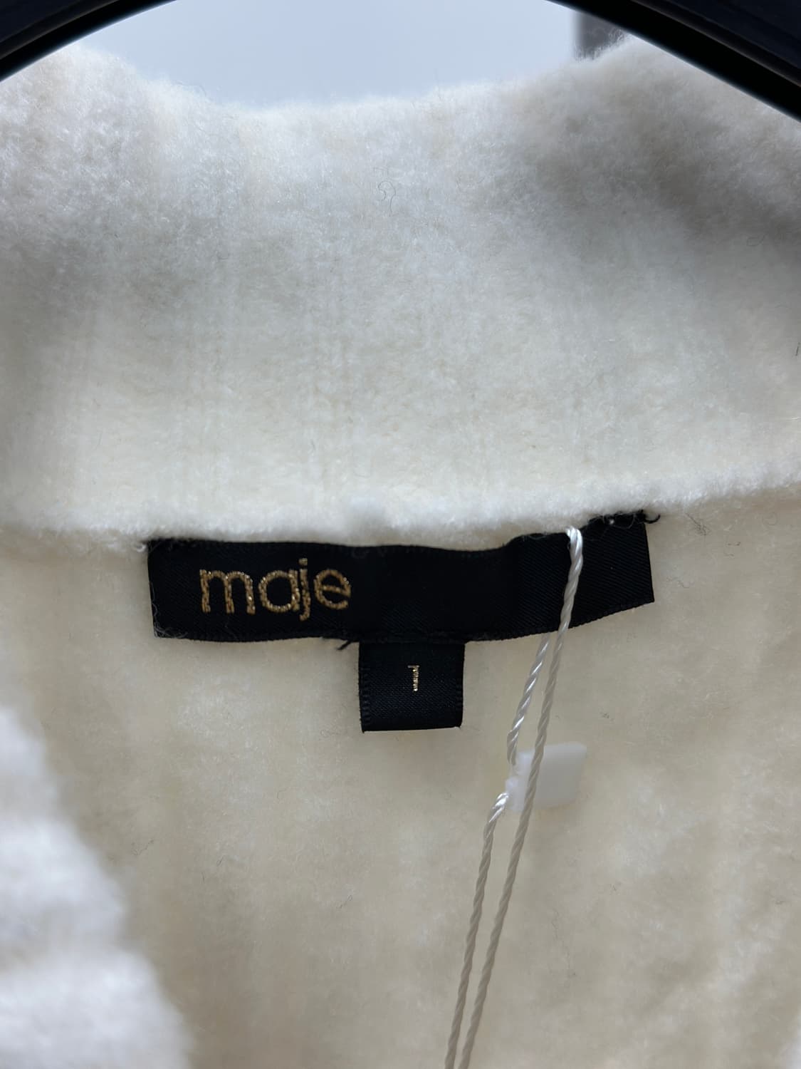 마쥬 콘트라스트 골지 니트 가디건 상품이미지8