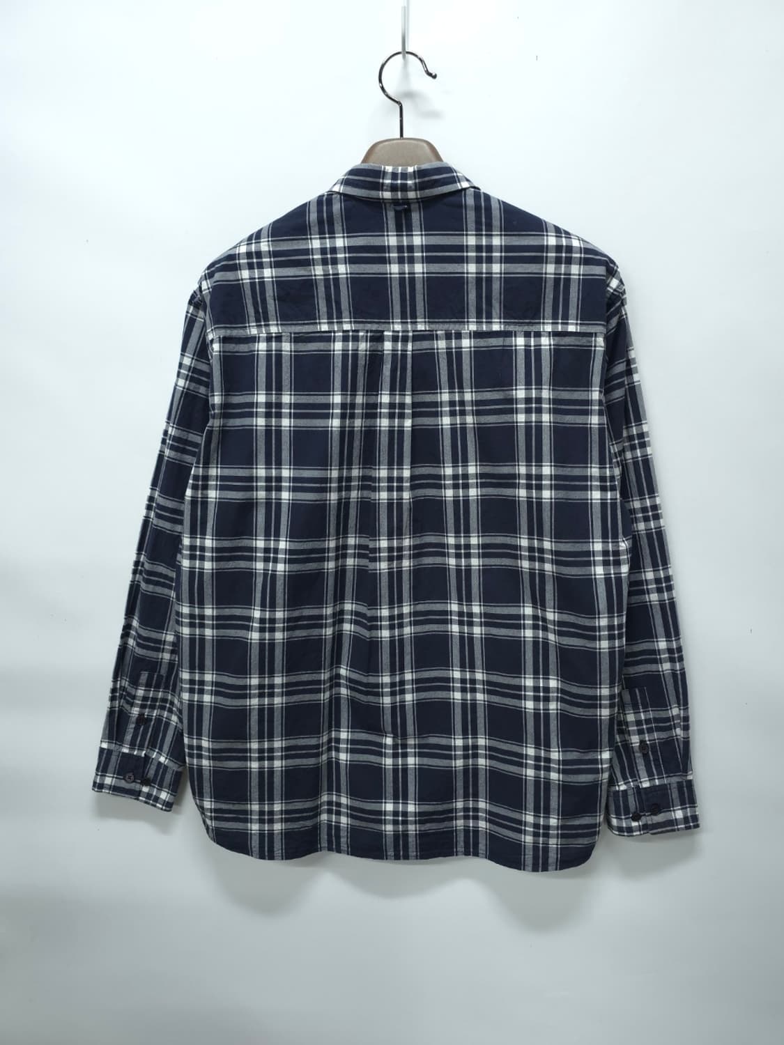 커버낫 포켓로고 체크셔츠 (LARGE) 상품이미지9