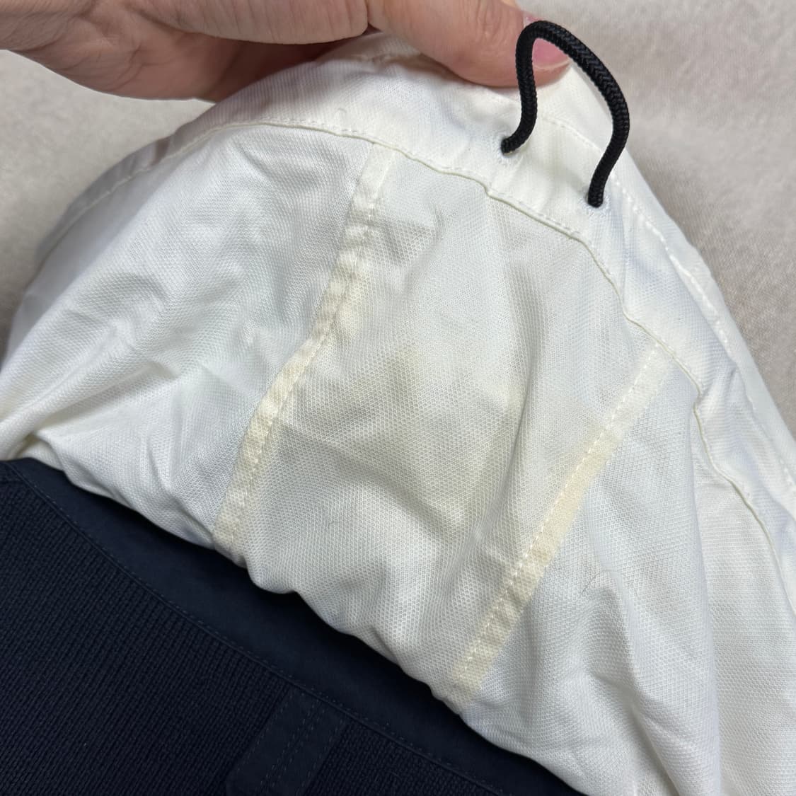 스톤아일랜드 마리나 하이넥 야광 후드 집업 자켓 S 상품이미지10