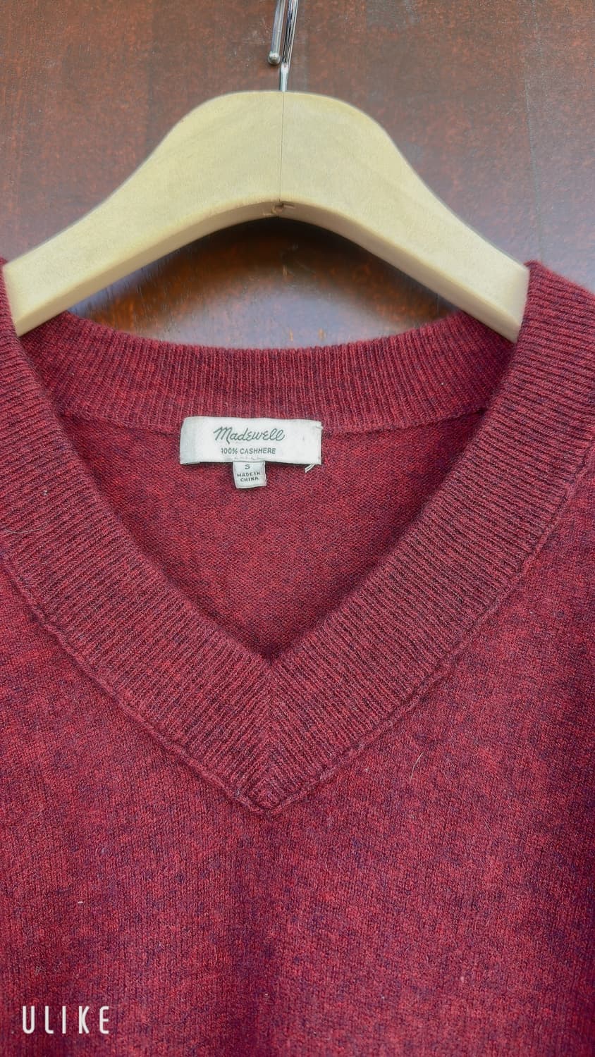 메이드웰(Madewell)의 캐시미어 V넥 니트 상품이미지2