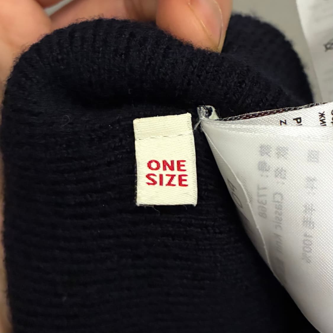 (F)피엘라벤 클래식 울 니트햇 비니 모자 네이비 상품이미지8