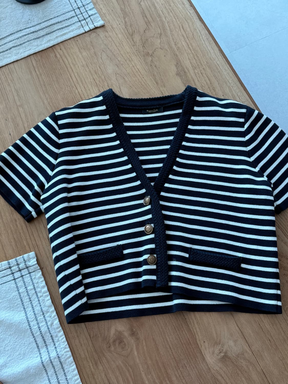 마시모두띠 스트라이프 니트 가디건 상품이미지1