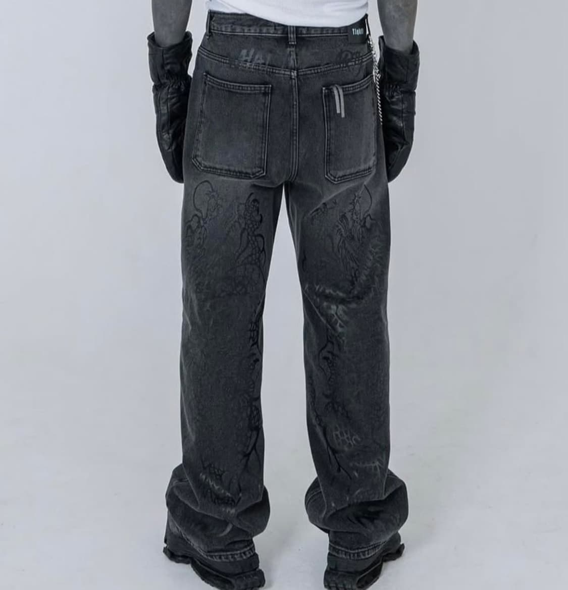 드래곤 데님 팬츠 상품이미지1