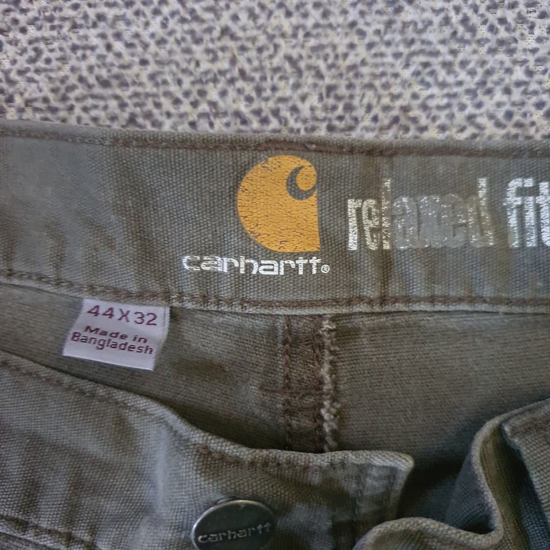 칼하트 더블 프론트 던가리 팬츠  no.91 상품이미지4