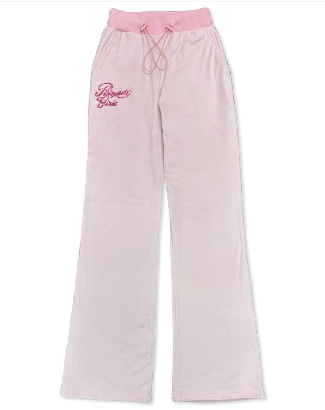 페일제이드 벨로아 y2k 벨벳 트레이닝 셋업 - 핑크 상품이미지10