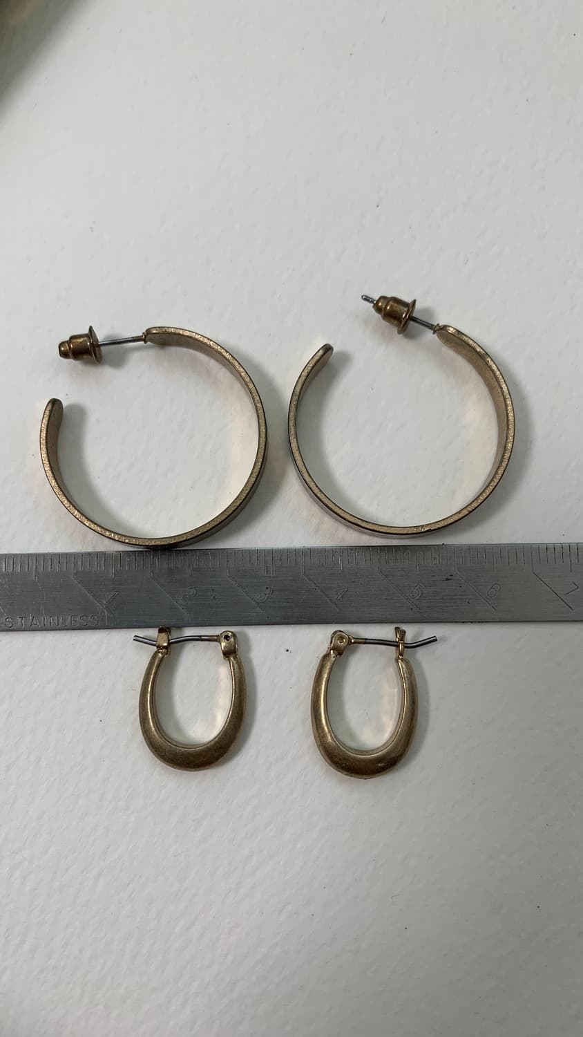 빈티지 귀걸이 2개 상품이미지3