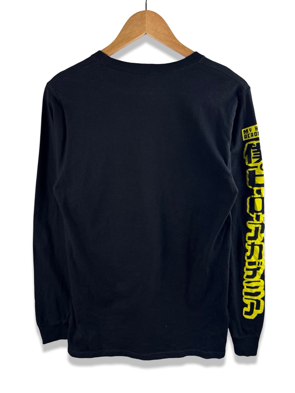 나의히어로 아카데미아 사이드로고 프린팅 롱슬리브2330 상품이미지2