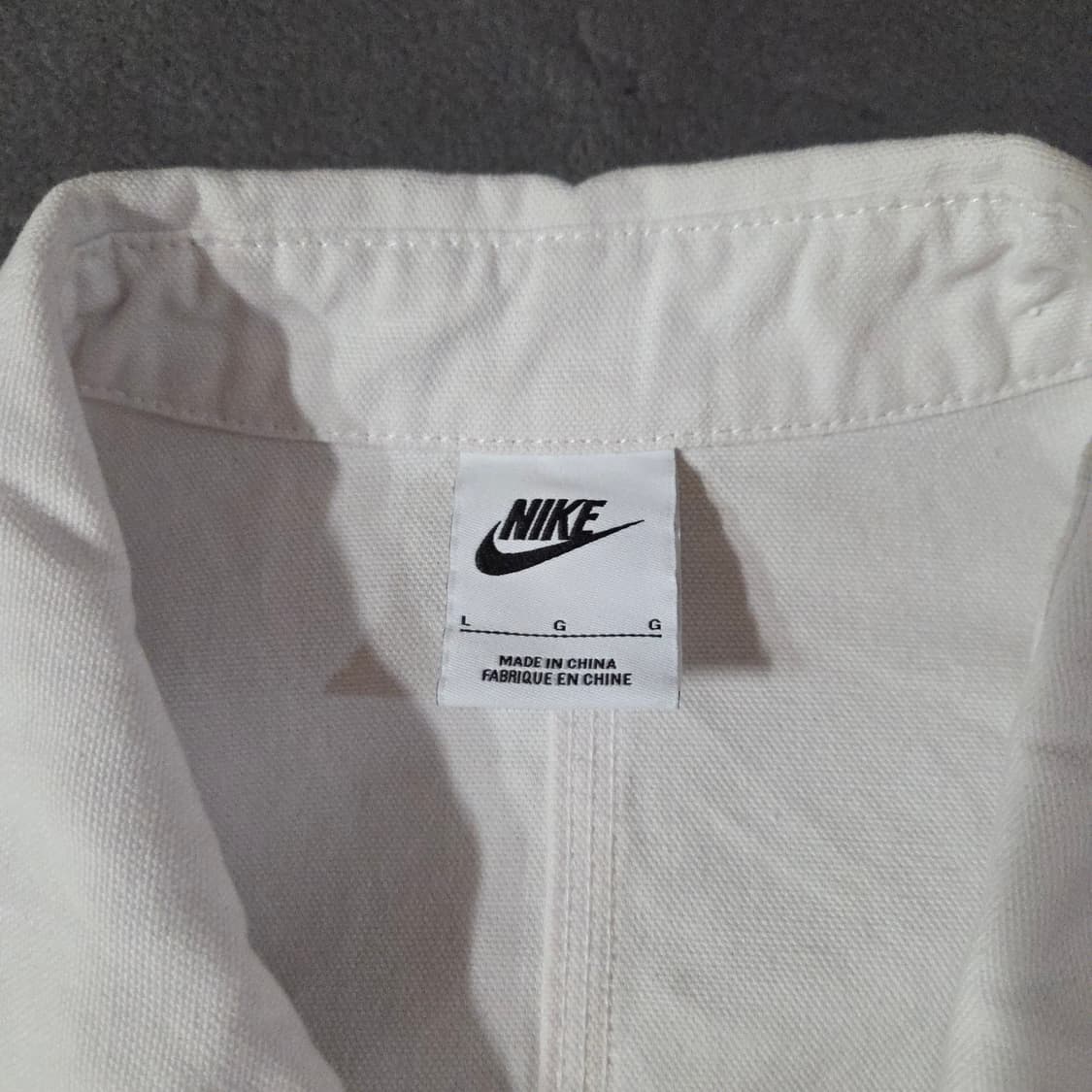 나이키 라이프 언라인드 초어 워크 자켓 L 100 화이트 상품이미지3