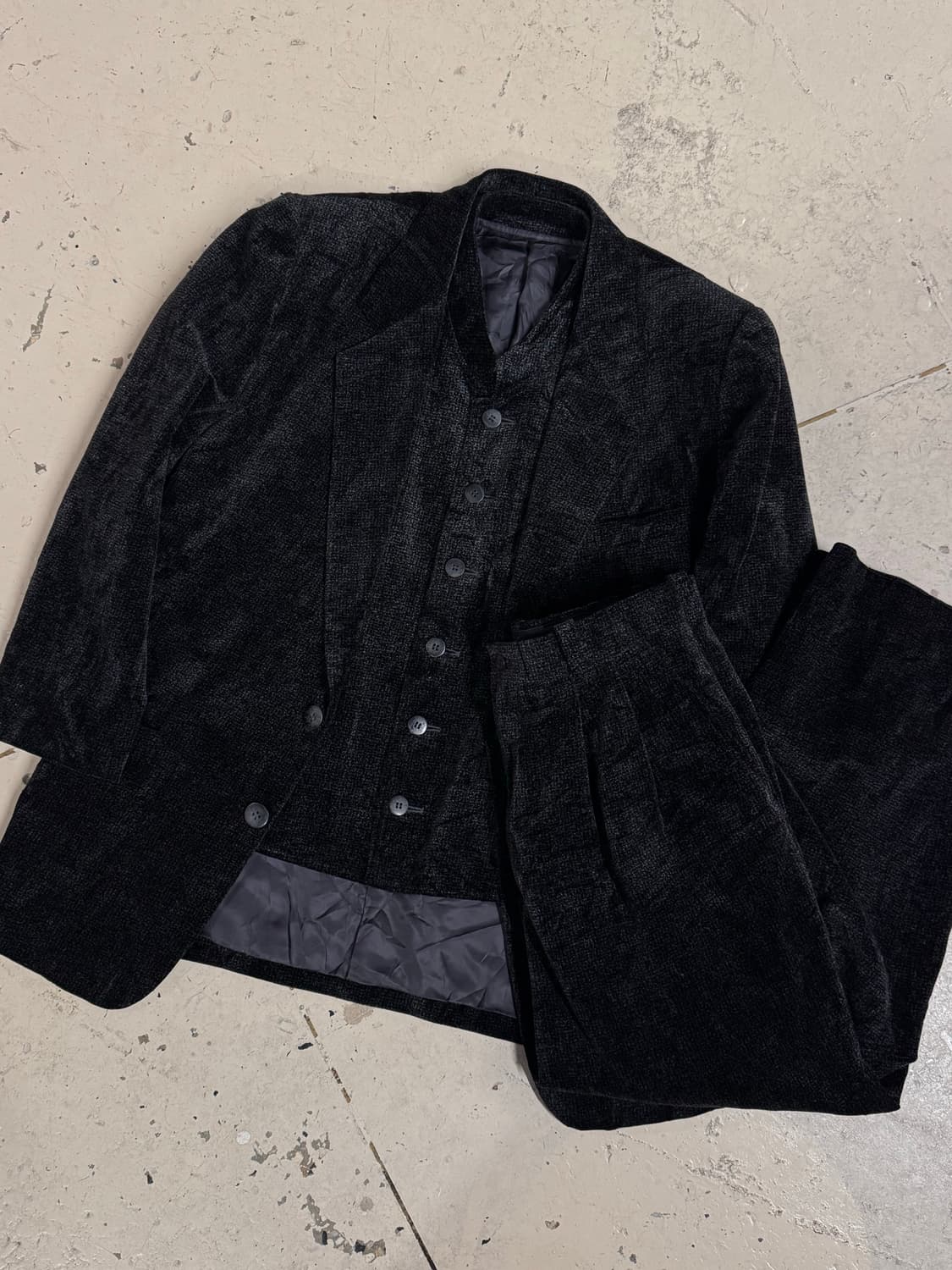 Umberto Ginocchietti 쓰리피스 코듀로이 수트 셋업 상품이미지1