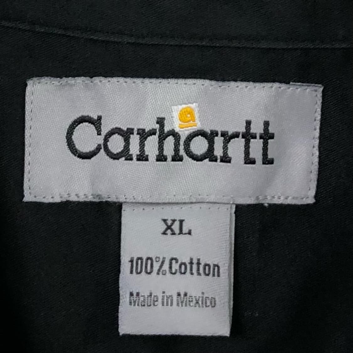 Xxl 칼하트 블랙 워크 셔츠 상품이미지3