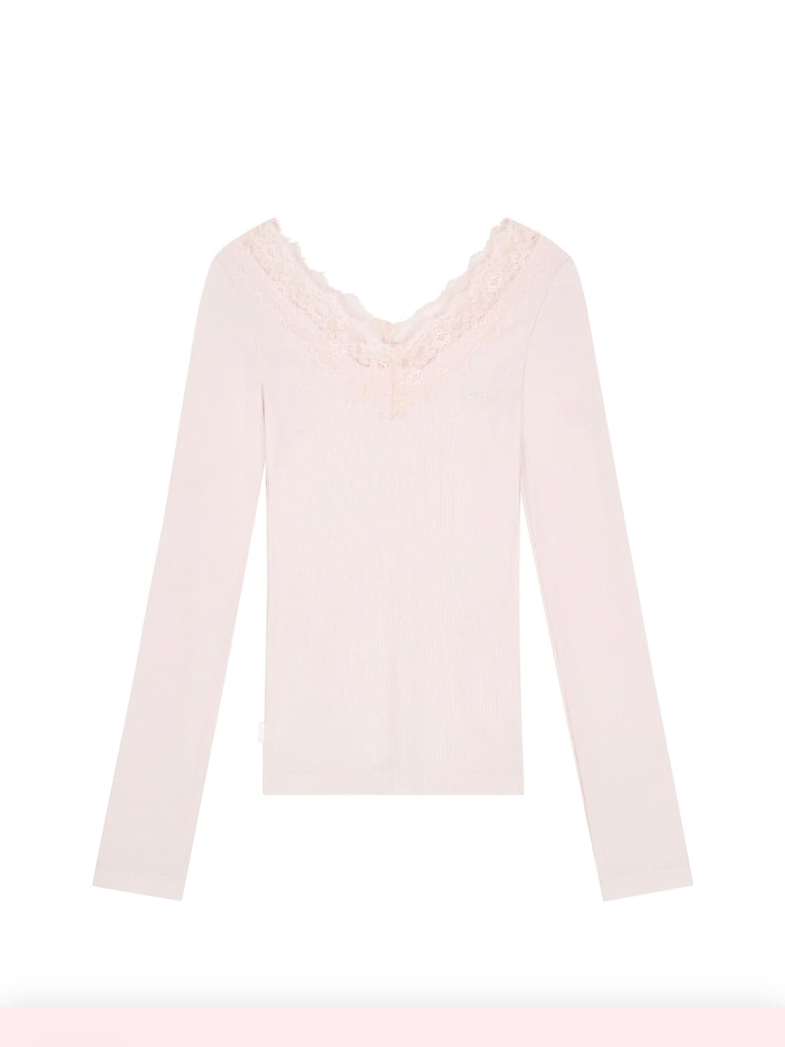 클리시어 크림도넛 슬리브리스 핑크 상품이미지2