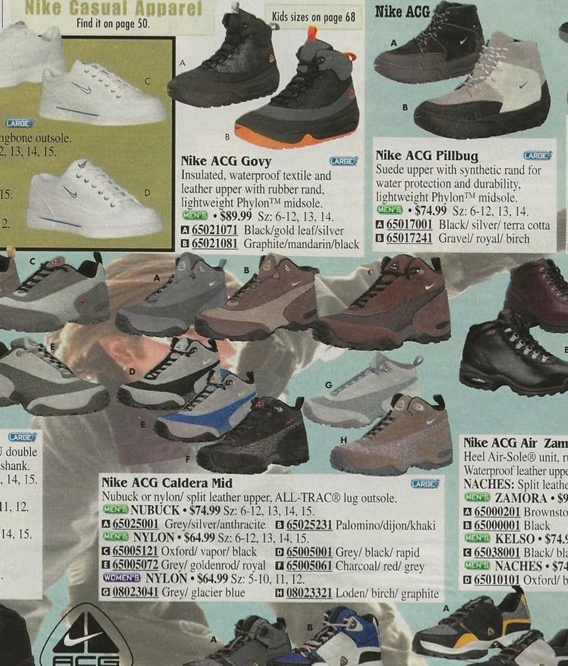 2006)Nike ACG Caldera Mid Hiking Shoes 상품이미지1