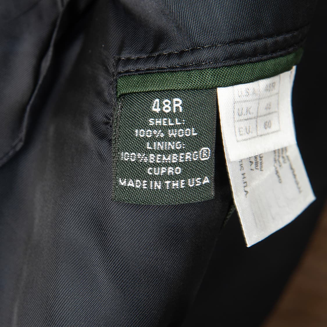 [48R] 00s 브룩스브라더스 SAXXON 울 금장 블레이져  상품이미지9