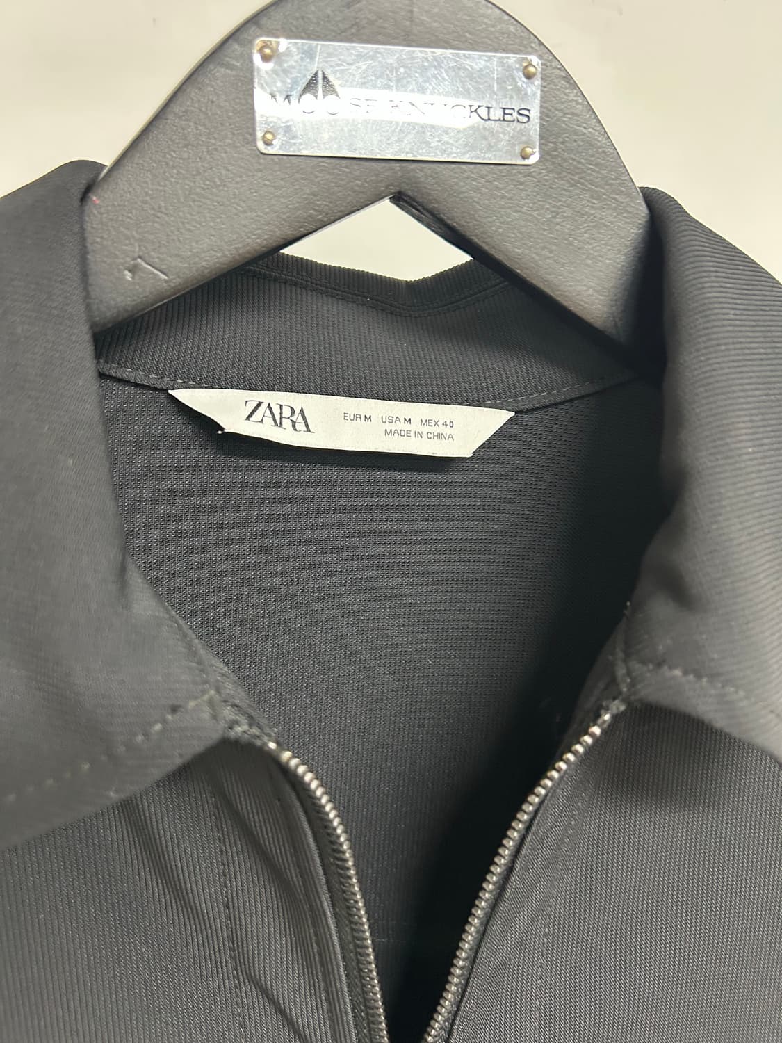 ZARA 블랙 집업 자켓 M 상품이미지2