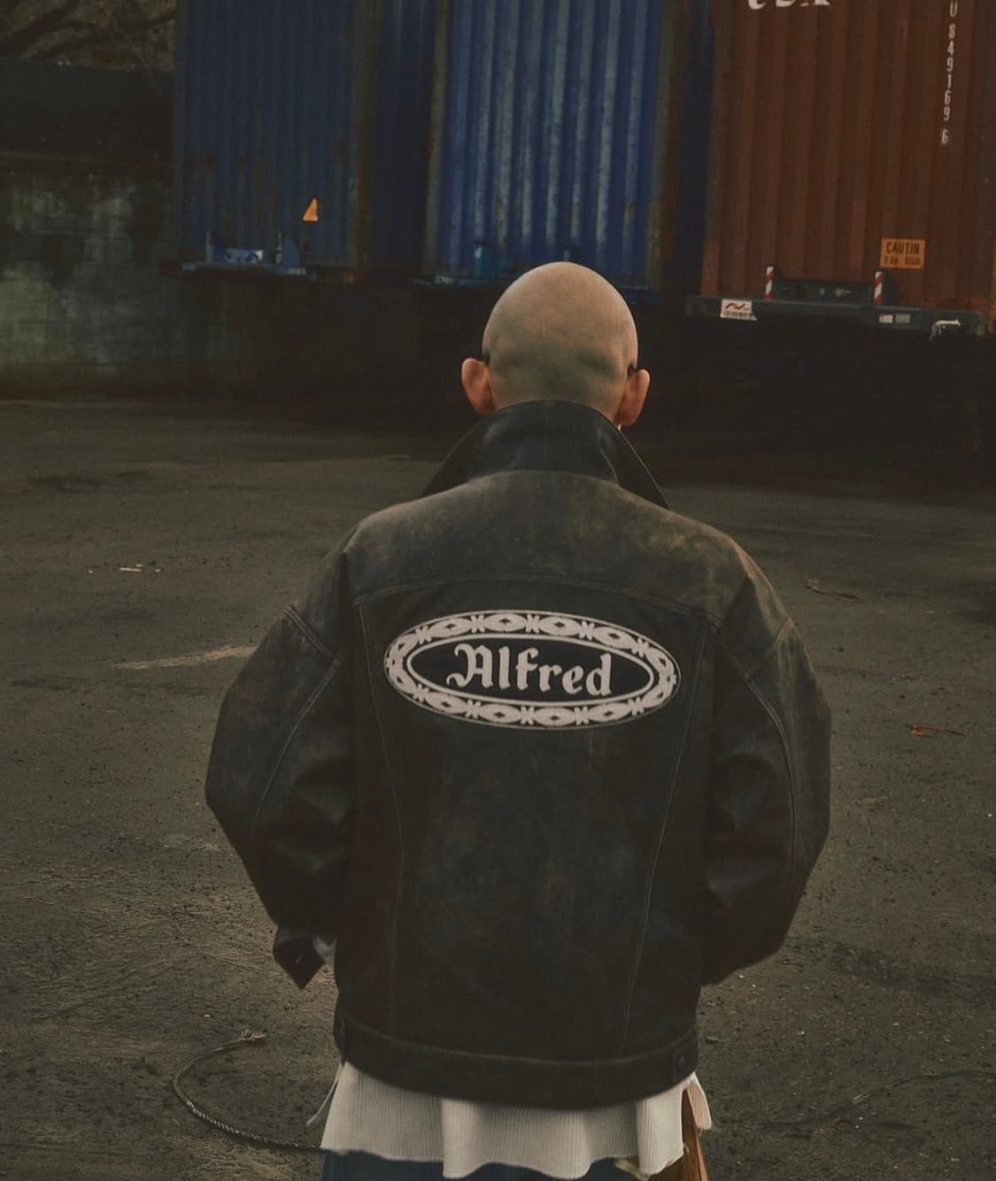 (에눌가능)헤리티지플로스 알프레드 가죽 트러커 자켓 상품이미지1