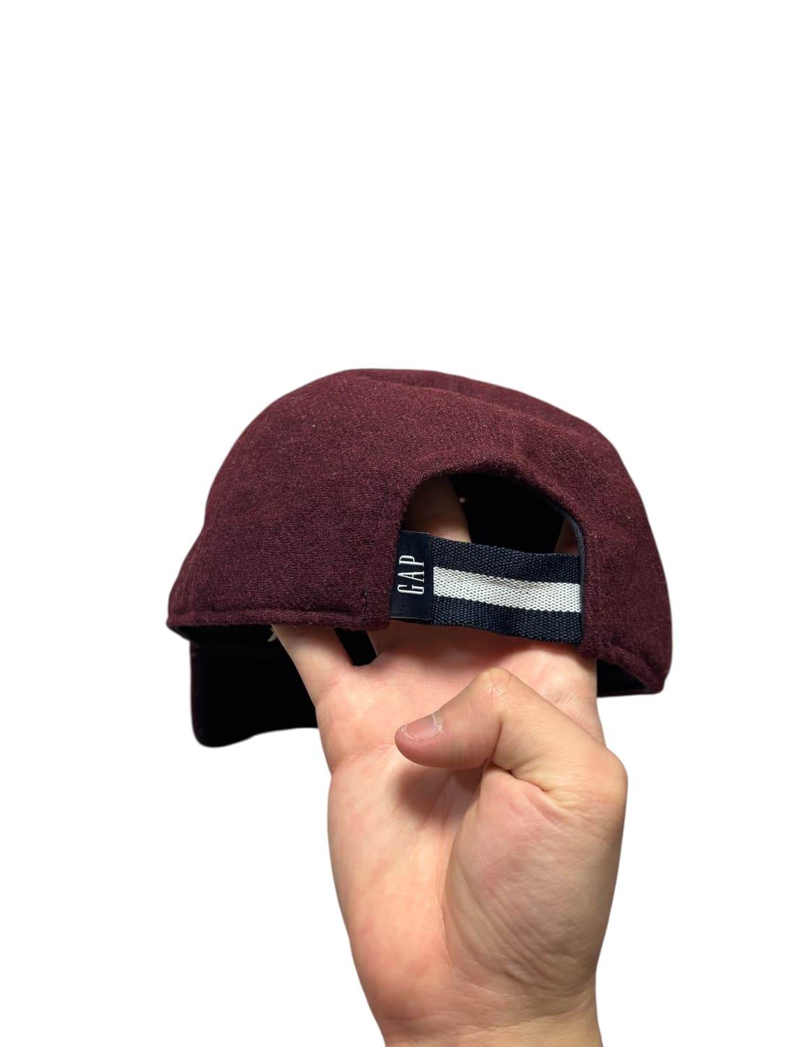 Gap 갭 버건디 빈티지 울 볼캡 상품이미지8