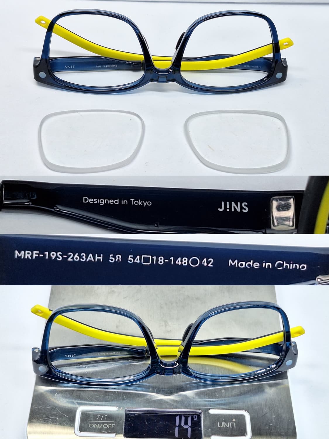 JINS 진스 스위치 자석 클립온 2way 안경 겸용 선글라스 안경테 상품이미지5