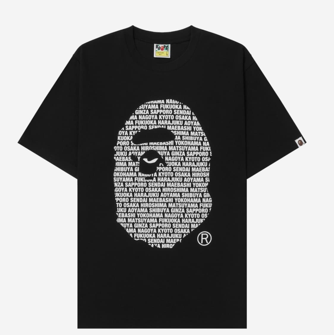 BAPE Japan Ape Head T-Shirt Black  상품이미지1