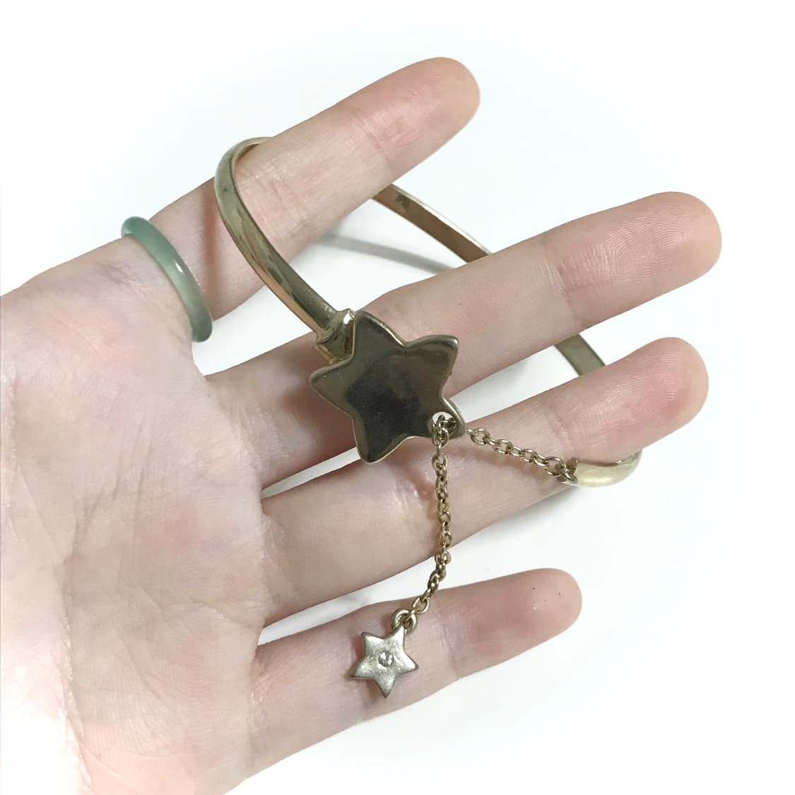 일본 빈티지 별 뱅글 팔찌 라떼갸루 히메갸루 오네갸루 갸루 펑크 나나 상품이미지4